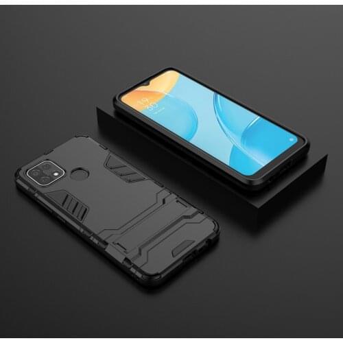 Shockproof Hard Phone Cover for Oppo A15 CPH2185 Oppo A15s CPH2179 Armor Case Capa Etui Coque