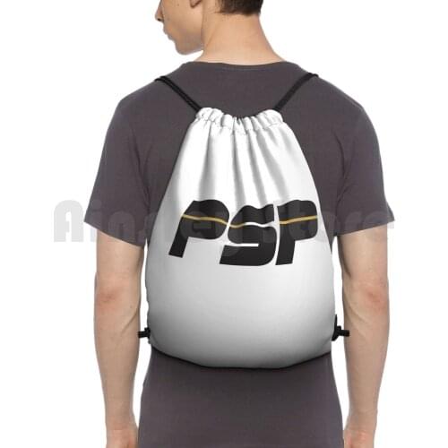 Psp Logo Backpack Drawstring Bags Gym Bag Waterproof Pipeline Sports Performance Baseball Softball Sports