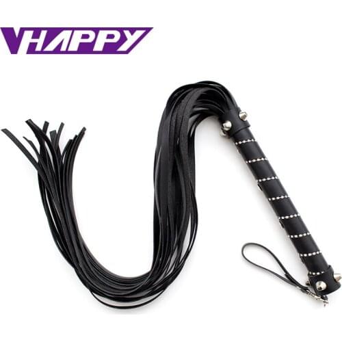 Sex Toys For Couple Adult Game Sexy Whip PU Leather Flirt Erotic Toy Sex Products For Couples Adult Sex Game Toys VP-WP001010A