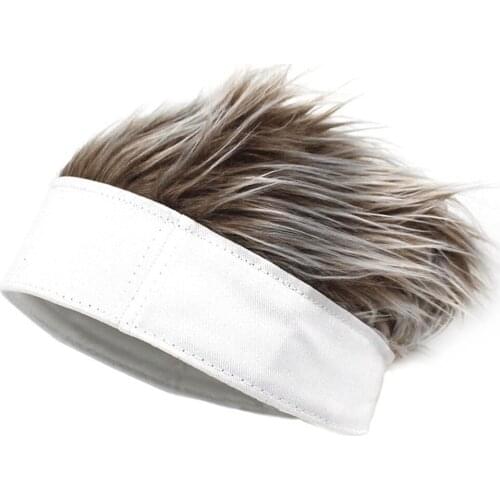 Men Women Beanie Wig Hat Fun Short Hair Caps Breathable Soft for Party Outdoor NYZ Shop