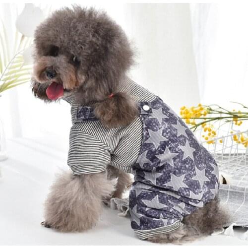Thicken Warm Pet Clothes Winter Dog Clothing Jumpsut Puppy Coat Outfit Yorkshire Terriers Bichon Poodle Schnauzer Clothing 2022