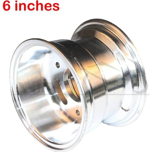 High Quality 13x5.00-6 13x6.50-6 15x6.00-6 145 / 70-6 Aluminum Wheel Rim 6 Inch Atv Go Kart Wheel Rim