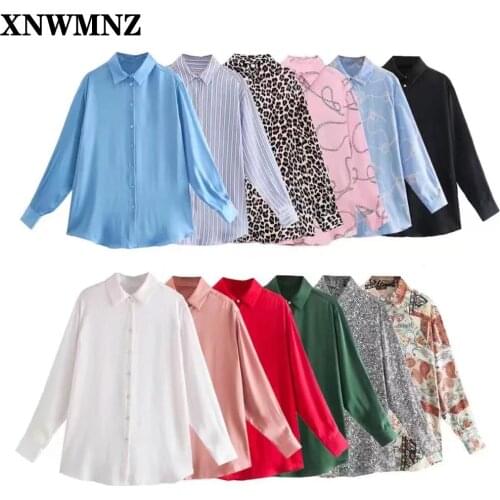 XNWMNZ Womens Silk Shirts