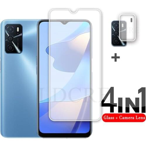 2Pcs For OPPO A16 Glass Transparent Tempered Camera glass For OPPO A16 Screen Protector Lens Glass For OPPO A16 Camera Film
