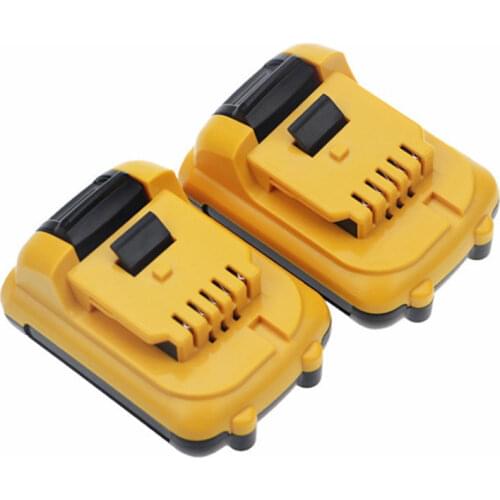 2 Pack 3.0Ah 12V Max Lithium Ion Battery Replacement for DeWalt DCB120 DCB123 DCB122 DCB127 DCB124 DCB121 Rechargeable Batteries