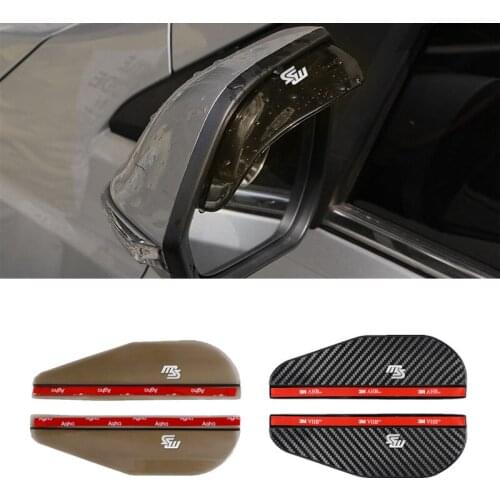 Car Rearview Mirror Rain Eyebrow Rain Shield Shade Protector Cover for Mazda 3 mazda 6 CX 5 CX-5 CX3 323 Axela Atenza