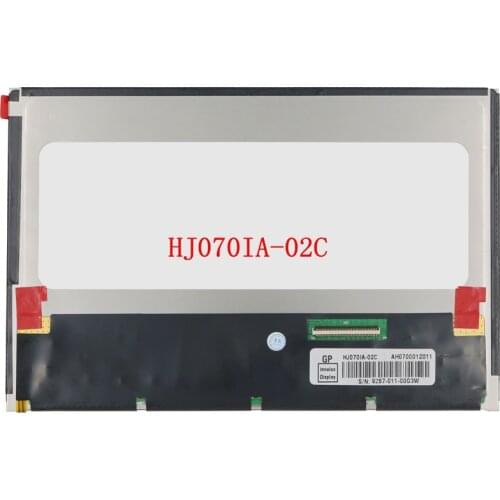 Free shipping original new7-inch high-definition IPS screen 1280 * 800 HJ070IA-02F 02C can be equipped with drive board reversin