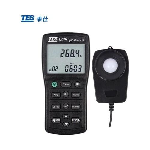 TES-1339 Digital Lux Light Meter Tester 0.01 to 999900 Lux Autoranging