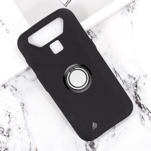 For Cubot Quest Lite P30 King Kong 3 Back Ring Holder Bracket TPU Soft Silicone Phone Case