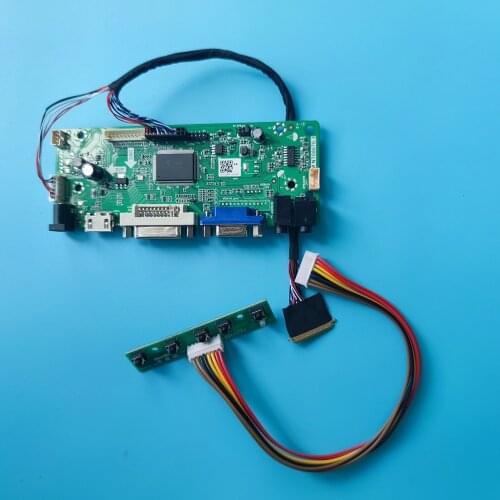 Kit For LP173WD1(TL)(C3) HDMI DVI 1600X900 17.3" Controller board LED LCD 40pin LVDS Panel monitor VGA Screen M.NT68676