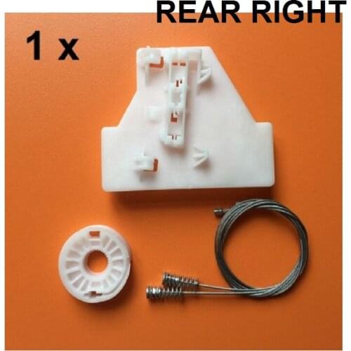 1 SET FOR AUDI A4 B6/B7 2000-2008 REAR RIGHT SIDE WINDOW REGULATOR REPAIR KIT NEW