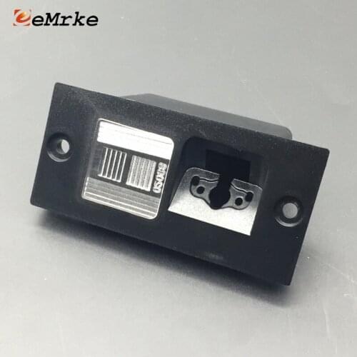 EEMRKE Car License Plate Lights Housing Mount Rear View Camera Bracket for Hyundai Grand Starex / H-1 H1 i800 iLoad iMax H300