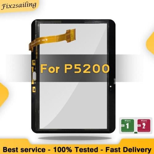 New Touch 10.1'' For Samsung Galaxy Tab 3 10.1 P5200 P5210 Touch Screen Digitizer Front Panel Sensor Glass Replacement Parts