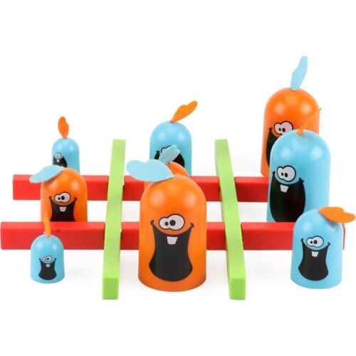 Skill Building Educational Toy Indoor Gobblet Gobblers Board Game Toy Set Educational Toy Indoor Board Game Toy For Kids