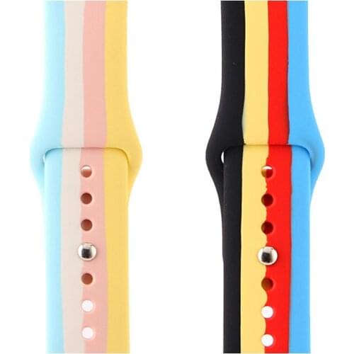 Strap For apple watch band 44mm 40mm 42mm 38mm apple watch strap bracelet for iwatch series 6 SE 5 4 3