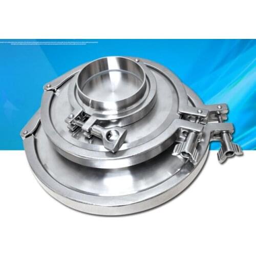 Free shipping 19MM-159mm OD Sanitary TriClamp Ferrule + End Cap + Tri Clamp + Silicon Gasket