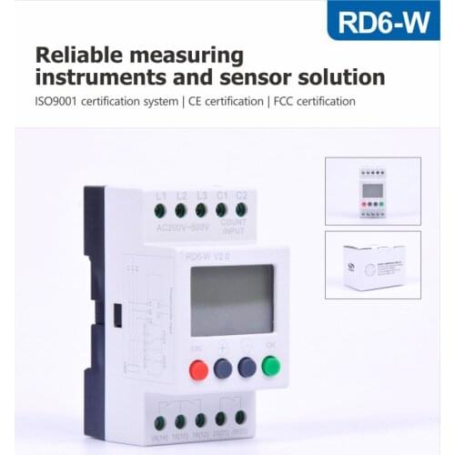 Three phase overvoltage and undervoltage protection RD6-W 3 Phase protection relay