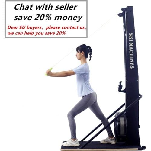 Gym fitness equipment ski machine rower machine factory sky erg skiing trainer crossfit ski machine rowing machine