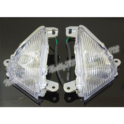 Waase For Kawasaki Concours 14 GTR1400 2008 2009 2010 2011 2012 2013-2016 E-Mark Front Turn Signals Blinker Indicator Lens