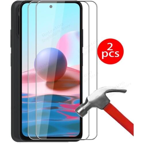 2PCS glass for redmi note 10 pro case cover for xiaomi redmy redme note10 pro max note 10s protective glass phone Accessories