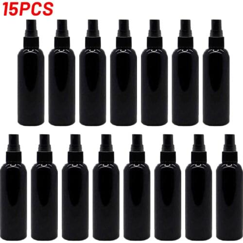 15PCS Spray Bottle Travel Portable Plastic Perfume Atomizer Empty Spray Bottle Makeup 100ml 100% Brand New And High Quality