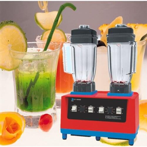 2400W electric classical household mixer, double-headed machine, CS-8800D commercial sand ice machine 1pc
