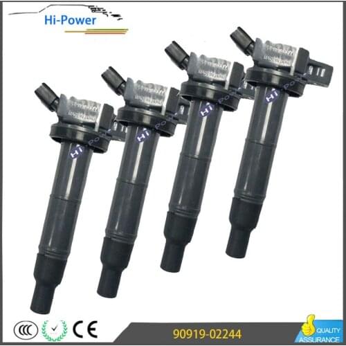 90919-02244 90919 02244 Ignition Coil For Toyota Camry Highlander RAV4 Scion tC xB Lexus 2.4 90919-02243 90919-02266 C1330 UF333