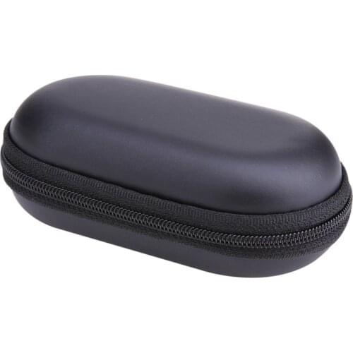 ALLOYSEED Oval Style EVA Headphone Carry Bag Hard for Power Beats PB Earphone Pouches Storage Cases Black Headset Cover Box