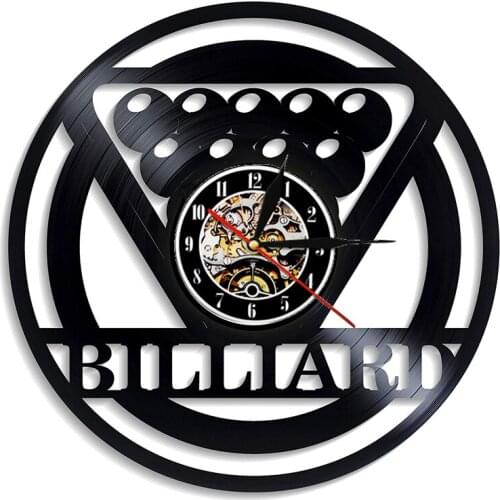 Bowling Sports Wall Clock Bowling Club Wall Decoration Vintage Vinyl Record Wall Clock with LED Lighting Bowling Lovers Gift