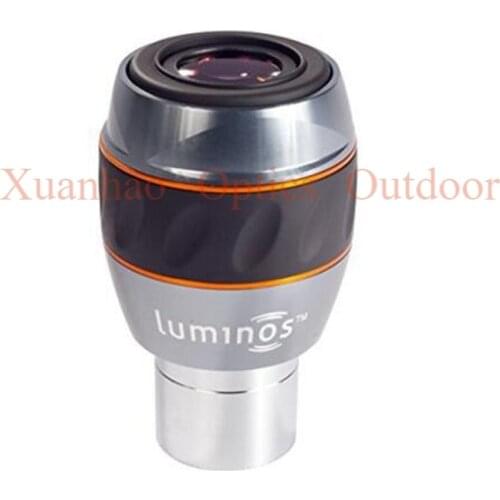 Celestron Luminos 82 degrees 7mm1.25 inches 10mm 15mm wide-angle eyepiece large field of view astronomical telescope accessories