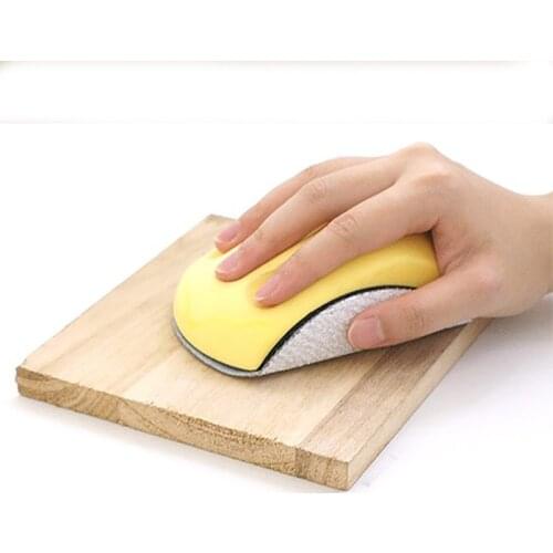 Woodworking furniture hand sanding block surface polishing special light and practical