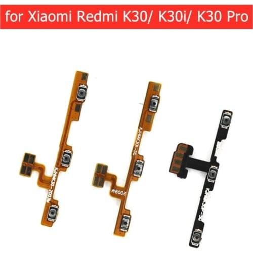 For Xiaomi Redmi K30/ K30i/ K30 Pro 4G 5G Power Volume Side Key button Flex Cable On Off Switch Flex Replacement Repair Parts