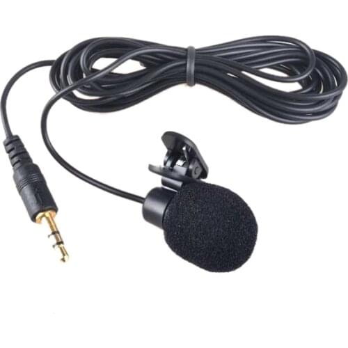 Brand New Hands Clip On Lapel Mic Microphone+Head-Mounted microphone 3.5mm for Speaker