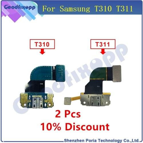 For Samsung Galaxy Tab 3 8.0 T310 T311 Dock Connector Micro USB Charging Port Flex Cable Module Board SM T310 T311 Cable