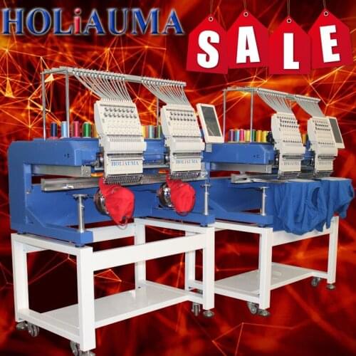 HO1502H HOT Machine for 2 Head 15 colors Industrial Computer t-shirt Embroidery Sewing Machines Price