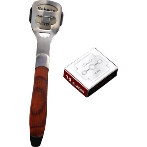 1set Leather Thinning Craft Tool Shovel Leather Knife With Silvery Sewing Knife Leather Tool gift 10pcs blades