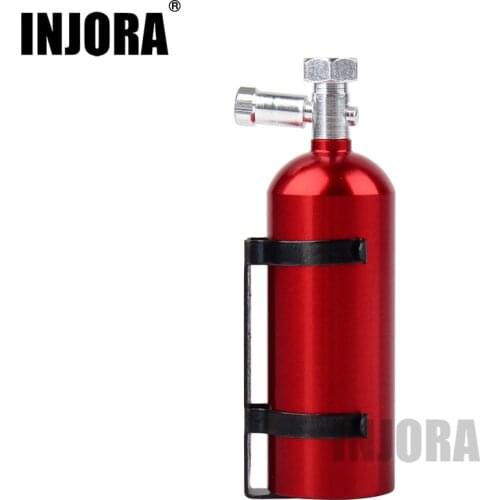 RC Car Metal Fire extinguisher for 1/10 RC Rock Crawler Axial Wraith SCX10 90046 RR10 D90 Traxxas TRX-4 TAMIYA CC01 KM2