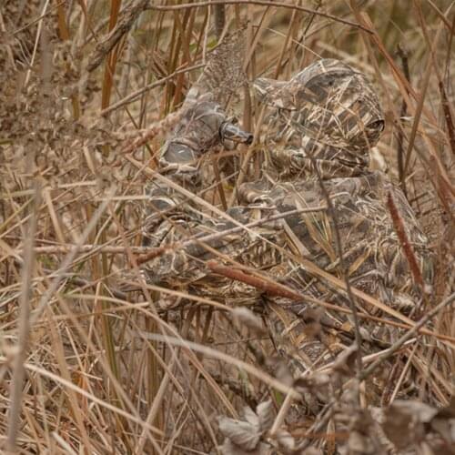 Bionic Hunting Suit Reed Stripe Dead Leaves Camouflage Clothing Outdoor Sniper Warm Waterproof Camo Photography Jacket And Pants