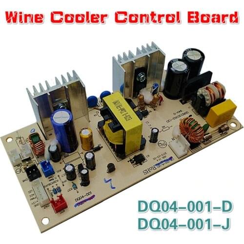 Original Wine Cabinet Circuit Board DQ04-001-D DQ04-001-J Wine Cooler Power Board DQ04-01-220V-RDKWS-30T Circuit Controller
