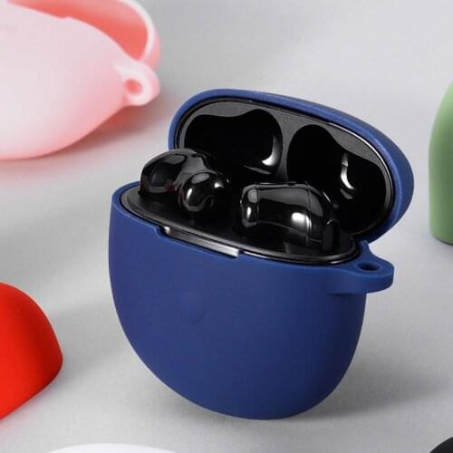 Anti-slip Silicone Protective Case Full Earphone Cover Shell with Hook for ViVO TWS Neo Wireless Bluetooth Headset