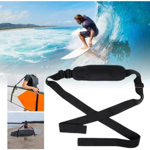 Adjustable Paddleboard Carrying Strap Kayak Storage Sling with Soft Shoulder Pads Surfboard Carry Shoulder Straps