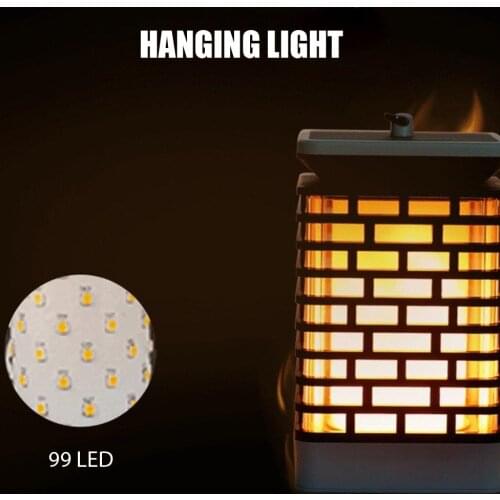 Christmas Solar Flame Lantern Outdoor Waterproof LED Dancing Flicking Effect Garden Pool Lawn Porch Decoration Hanging Light