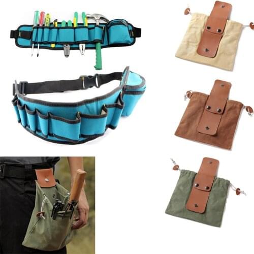 Multi pockets Tool Bag Waist Pockets Electrician Tool Holder Pouch Belt Bag Carrying Pouch Tool Bag Electrician Pocket Tool Bag