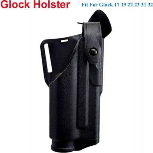 Tactical Pistol Waist Holster Army Airsoft Gun Carry Case Shooting Hunting Holster For Glock 17 19 22 23 31 32