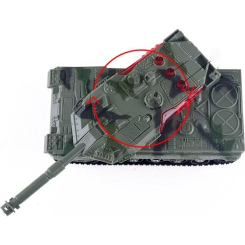 Remote Control Military Combat Fighter Tank Toys with Music for Kids