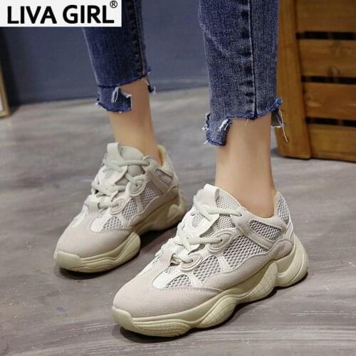 Womens flat shoes 2019 spring and autumn womens shoes fashion lace-up shoes breathable 40-44 yards