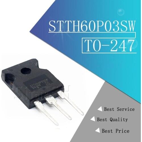 5PCS STTH60P03SW TO-3P STTH60P03 TO247 60P03SW TO-247 60P03