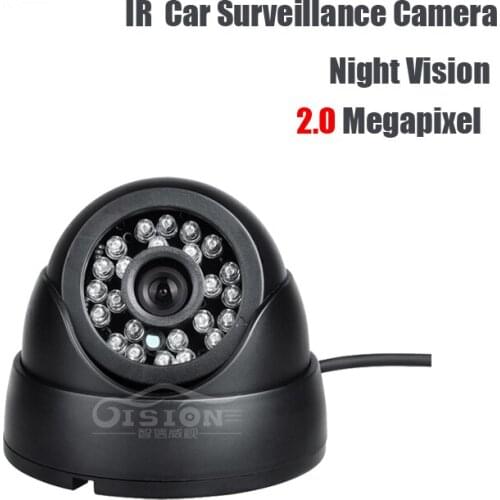 AHD 2.0MP Vehicle Camera,IR Night Vision Indoor Front School Bus Truck Camera for Car DVR Record Security Surveillance