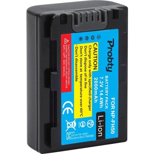 NP-FH50 NP FH50 NPFH50 camera Battery For Sony FH70 FH100 A230 A330 A290 A380 Alpha DSLR DSC-HX1 HX100 HX100V HDR-TG1E TG3 TG5