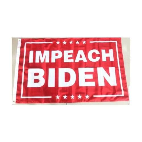 IMPEACH BIDEN FLAG custom Design banner 90x150cm